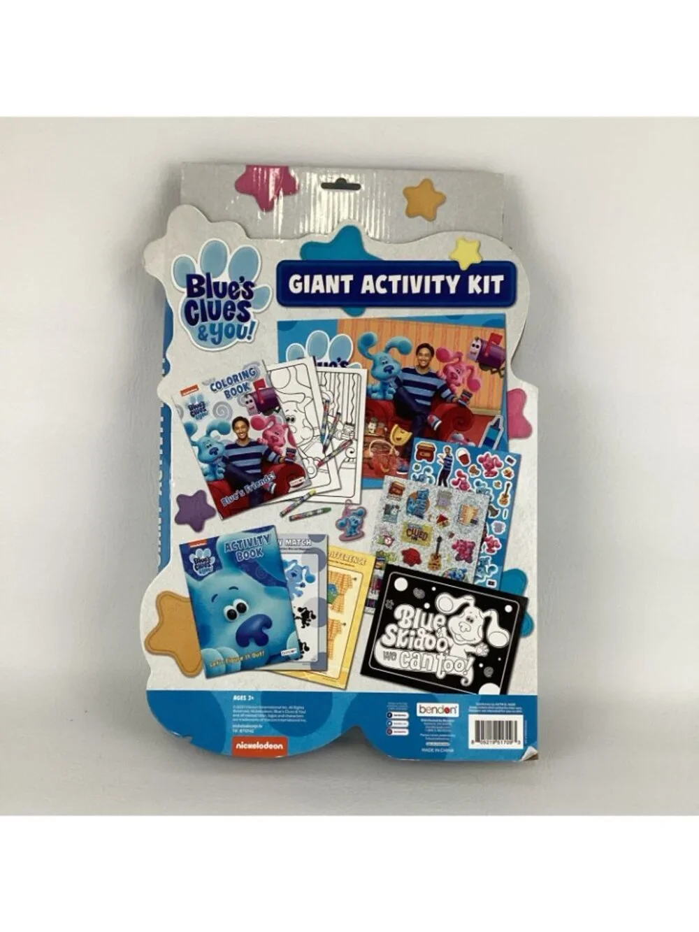 Blue's Clues & You Bundle Snack Match Game Fridge Giant Activity Kit Lot
